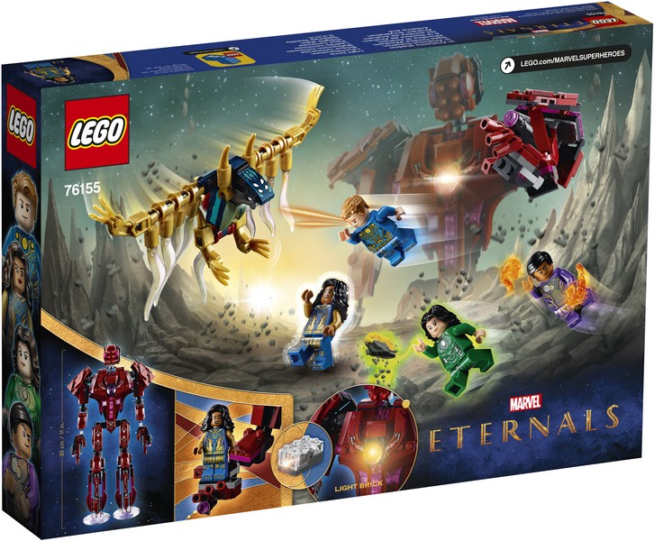 LEGO Super Heroes 76155 Az Örökkévalók Arishem árnyékában