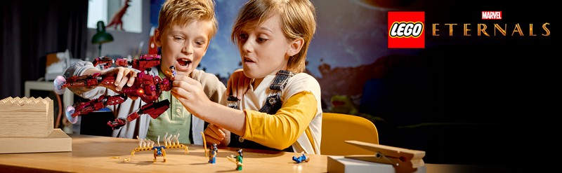 LEGO Super Heroes 76155 Az Örökkévalók Arishem árnyékában