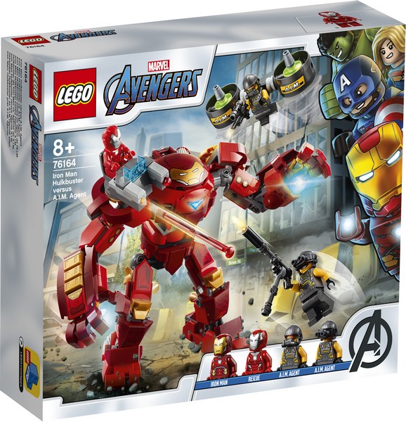 LEGO Super Heroes 76164 Vasember Hulkbuster az A.I.M Ügynök ellen
