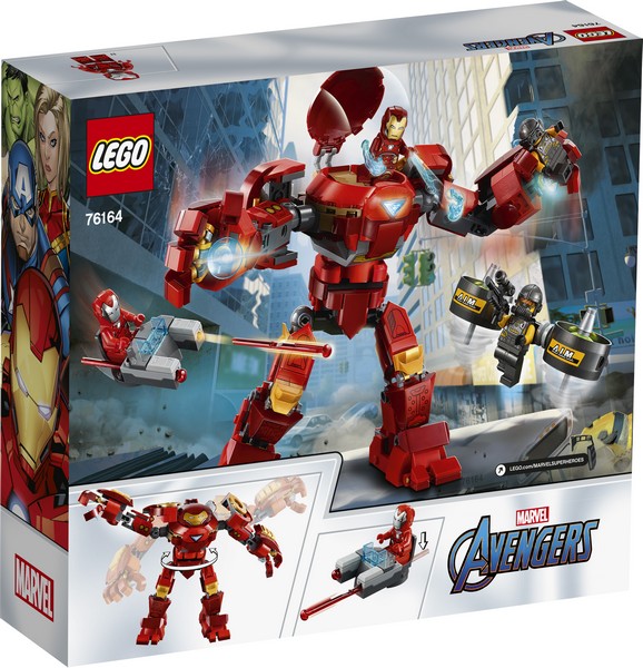 LEGO Super Heroes 76164 Vasember Hulkbuster az A.I.M Ügynök ellen