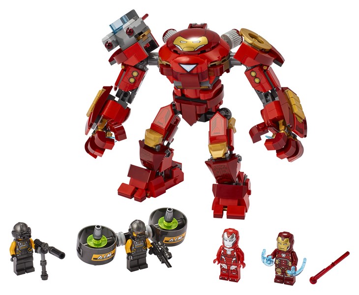LEGO Super Heroes 76164 Vasember Hulkbuster az A.I.M Ügynök ellen