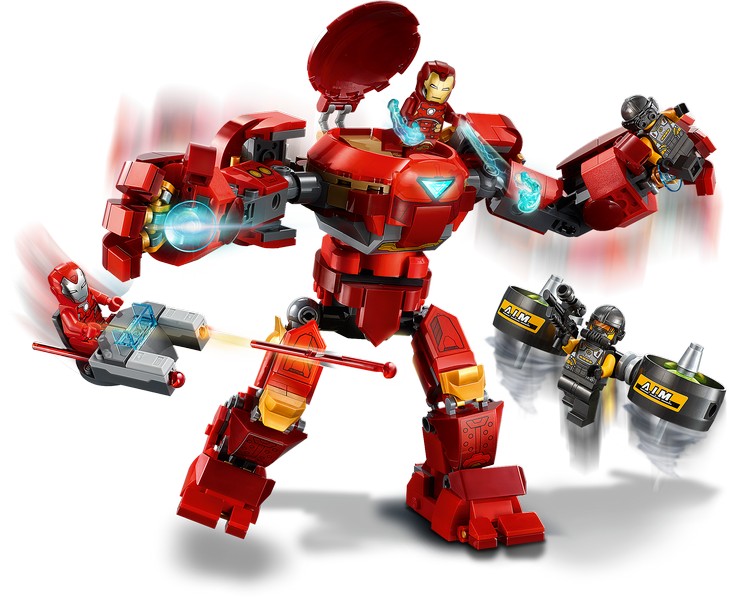 LEGO Super Heroes 76164 Vasember Hulkbuster az A.I.M Ügynök ellen
