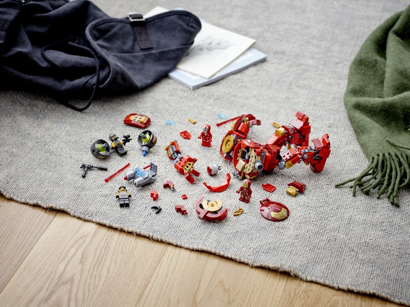 LEGO Super Heroes 76164 Vasember Hulkbuster az A.I.M Ügynök ellen