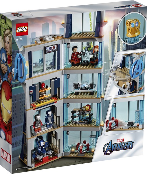 LEGO Super Heroes 76166 Bosszúállók Csata a toronynál