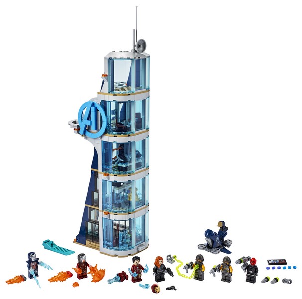 LEGO Super Heroes 76166 Bosszúállók Csata a toronynál