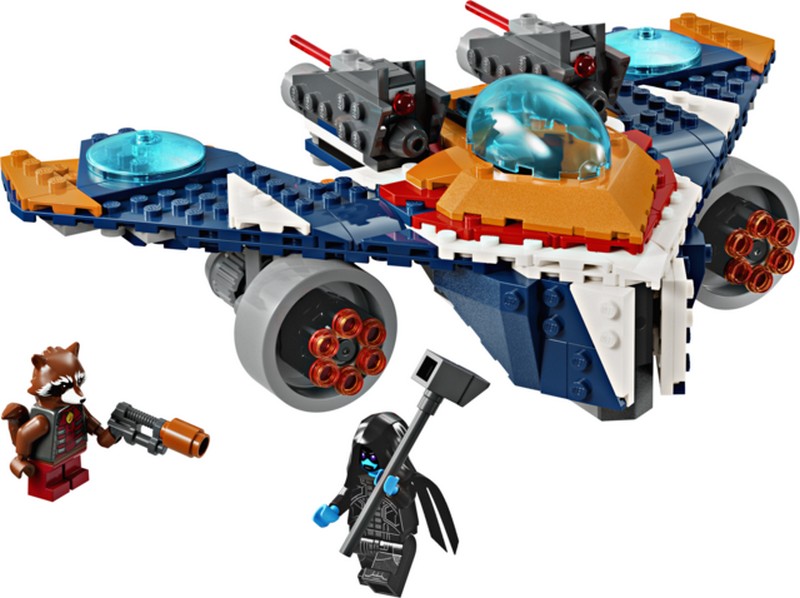 LEGO Super Heroes 76278 Mordály Warbird Repülője Vs. Ronan