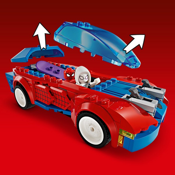 LEGO Super Heroes 76279 Pókember Versenyautó &amp; Venomizált Zöld Manó