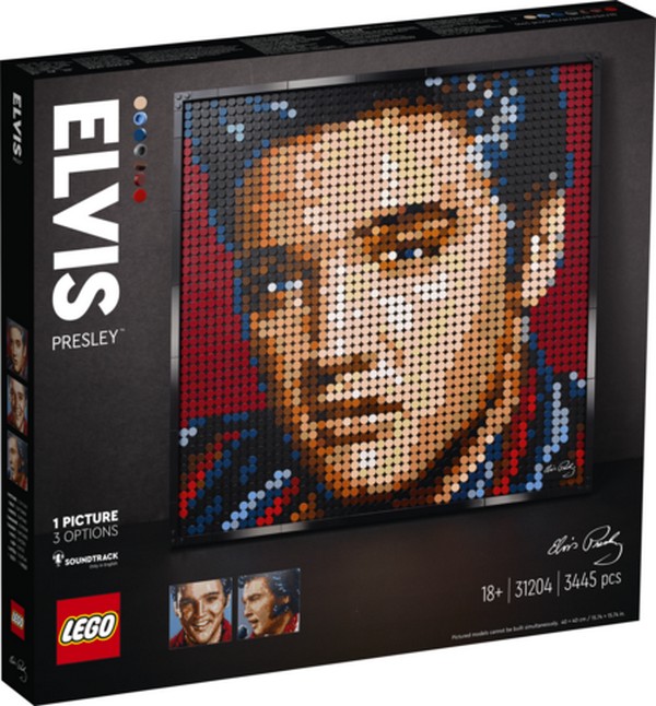 LEGO ART 31204 Elvis Presley „A király”