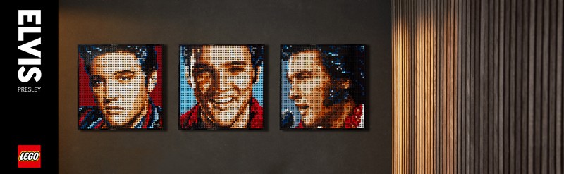LEGO ART 31204 Elvis Presley „A király”