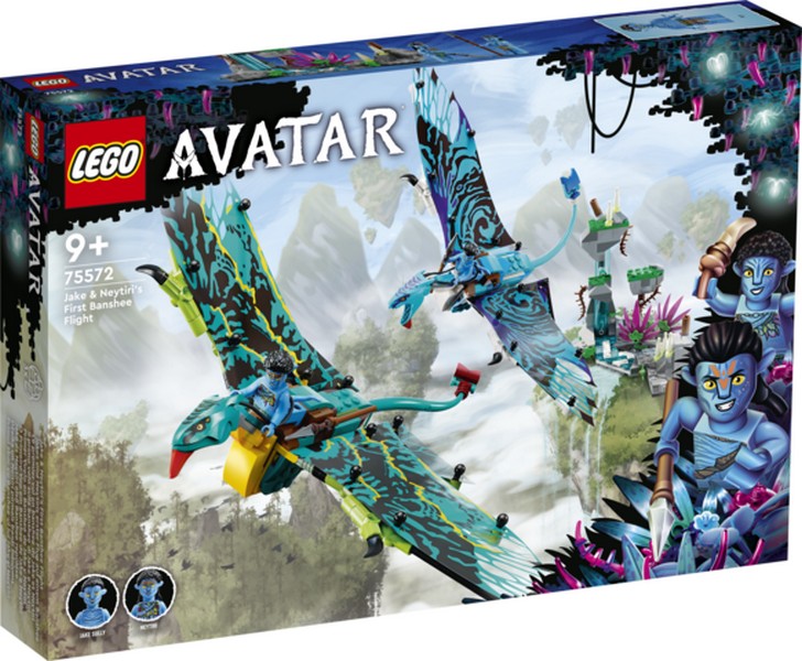 LEGO Avatar 75572 Jake és Neytiri első Banshee repülése