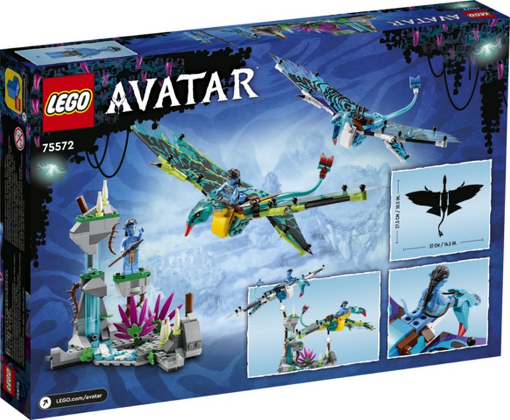 LEGO Avatar 75572 Jake és Neytiri első Banshee repülése