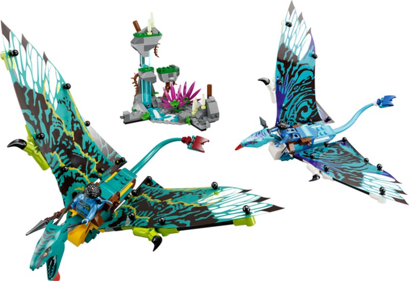 LEGO Avatar 75572 Jake és Neytiri első Banshee repülése