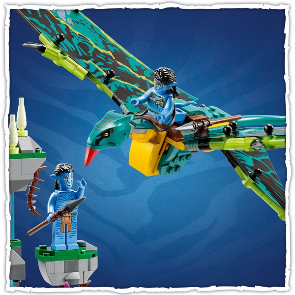 LEGO Avatar 75572 Jake és Neytiri első Banshee repülése