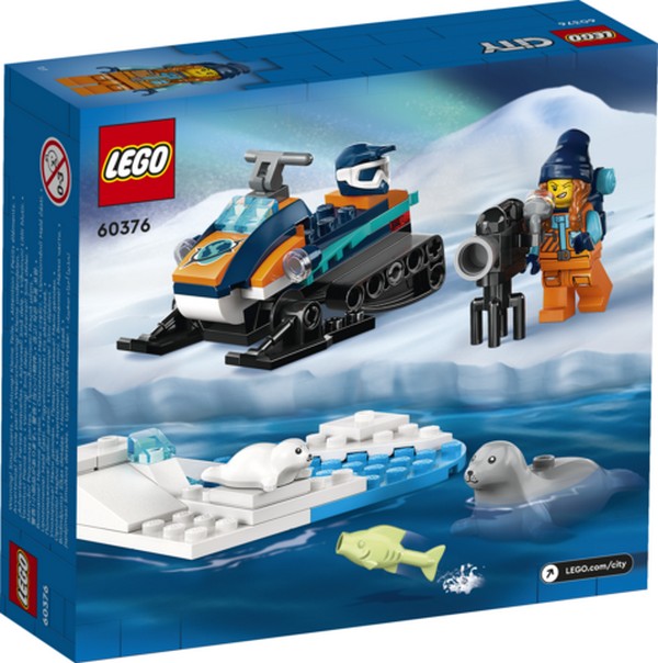 LEGO City 60376 Sarkkutató motoros szán