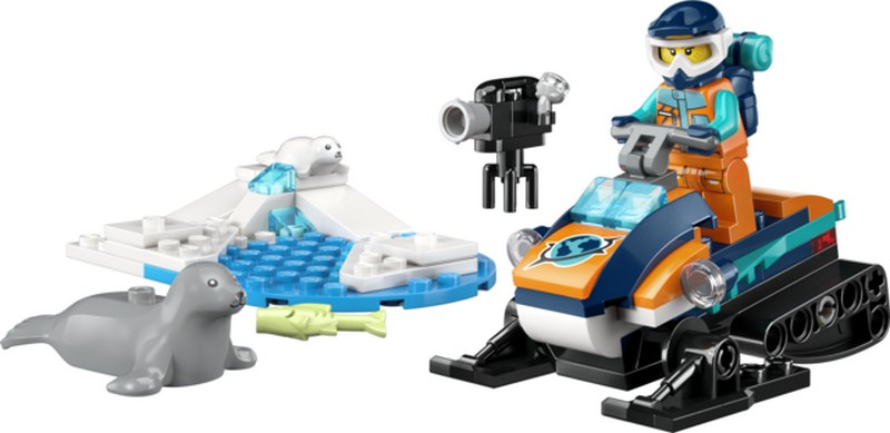 LEGO City 60376 Sarkkutató motoros szán