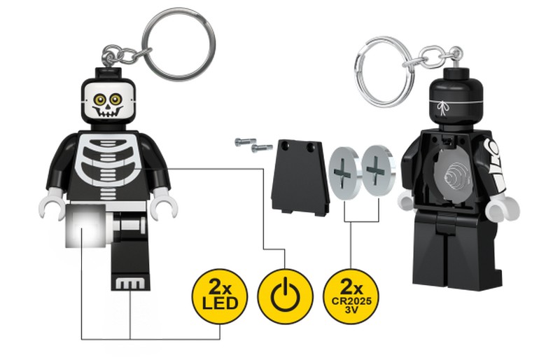 LEGO Classic Csontváz világító kulcstartó