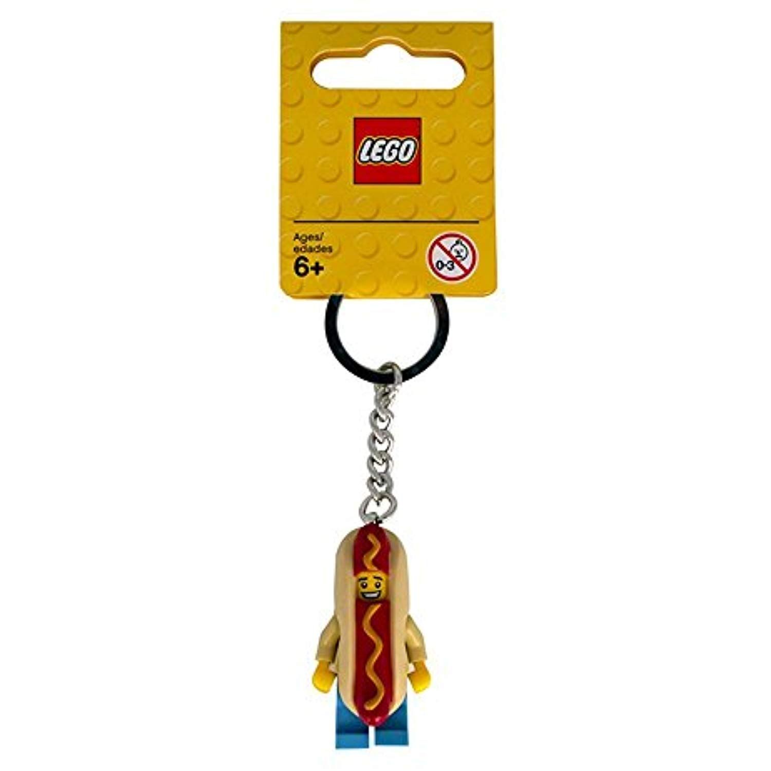 LEGO Classic Hot-Dog fiú világító kulcstartó