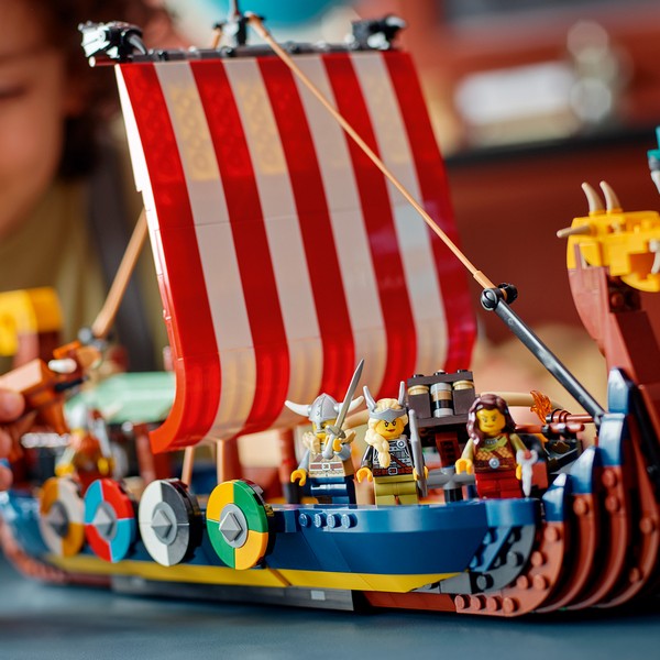 LEGO Creator 31132 Viking hajó és a Midgard kígyó