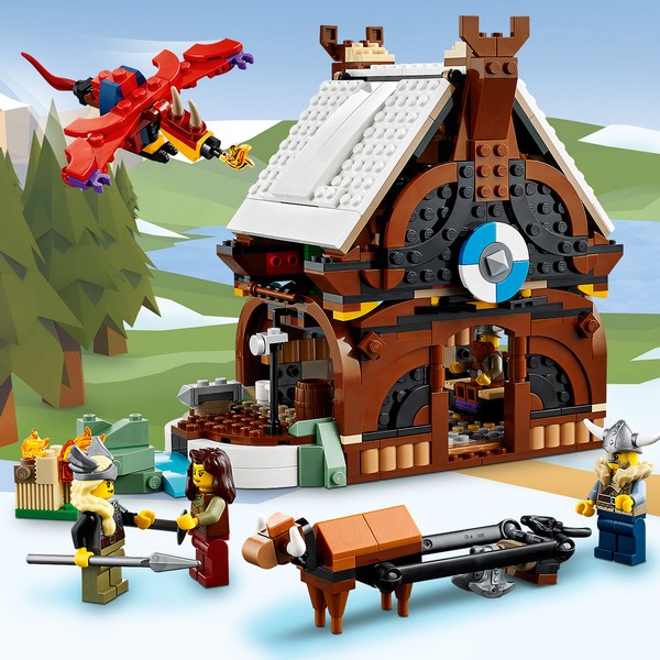 LEGO Creator 31132 Viking hajó és a Midgard kígyó