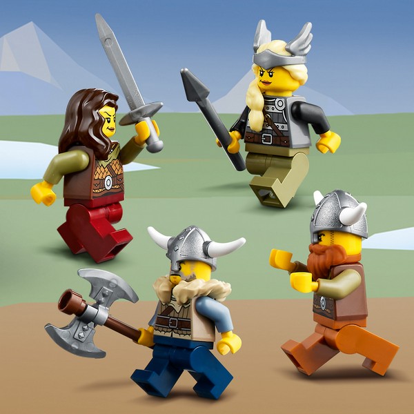 LEGO Creator 31132 Viking hajó és a Midgard kígyó