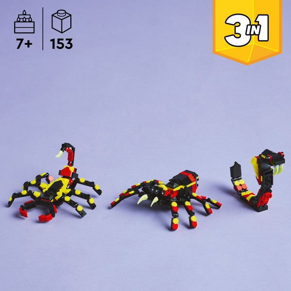 LEGO Creator 31159 Vadállatok: Meglepetésekkel teli pók