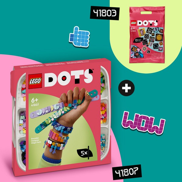 LEGO DOTS 41803 Extra Dots - 8. sorozat – Csillogás és ragyogás