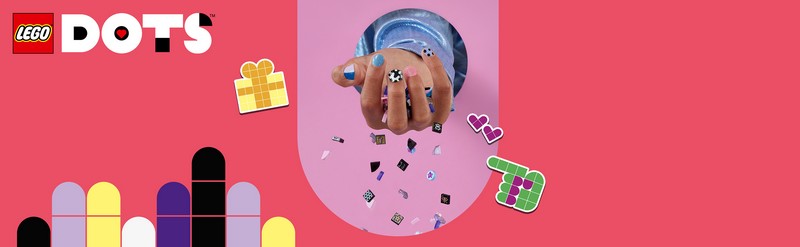 LEGO DOTS 41803 Extra Dots - 8. sorozat – Csillogás és ragyogás