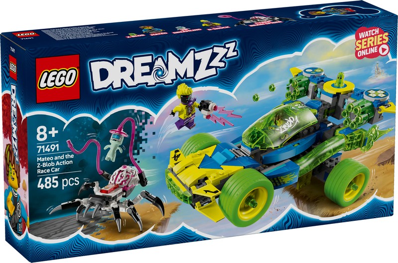 LEGO DREAMZzz 71491 Mateo És Z-Blob Versenyautója