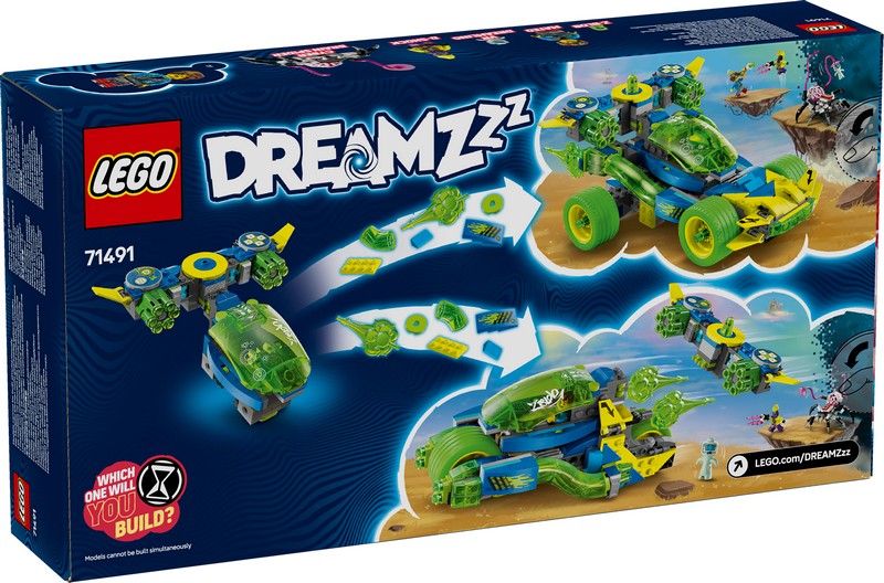 LEGO DREAMZzz 71491 Mateo És Z-Blob Versenyautója