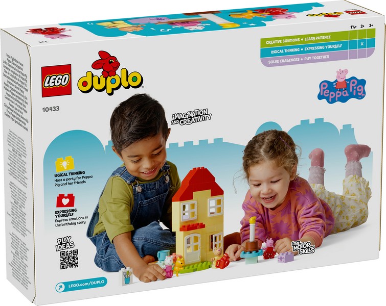 LEGO DUPLO 10433 Peppa malac születésnapi háza