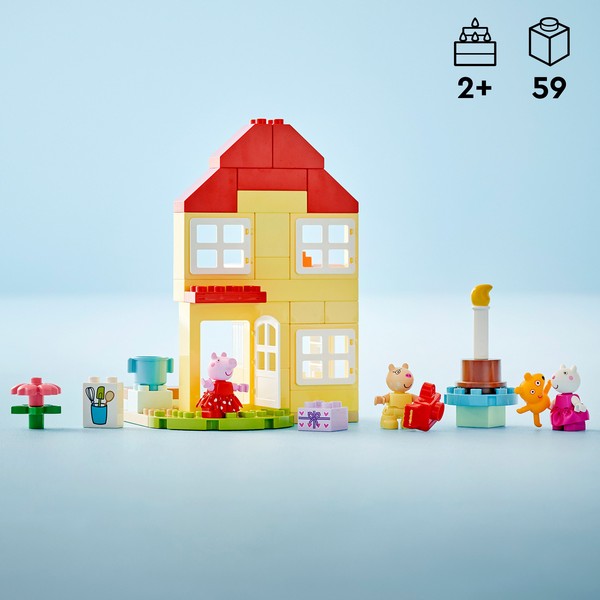LEGO DUPLO 10433 Peppa malac születésnapi háza