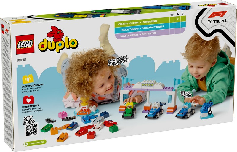 LEGO DUPLO 10445 F1 Versenyautók És Pilóták