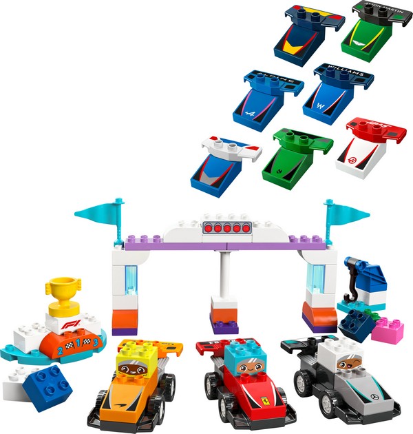 LEGO DUPLO 10445 F1 Versenyautók És Pilóták