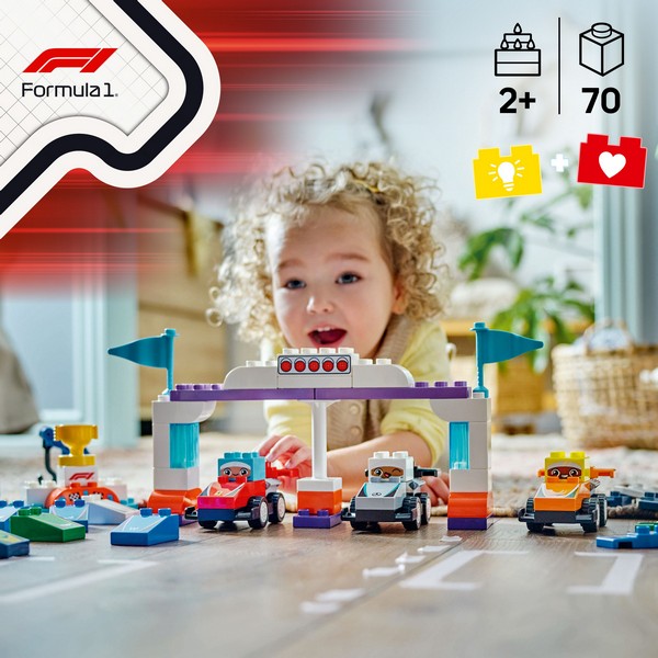 LEGO DUPLO 10445 F1 Versenyautók És Pilóták