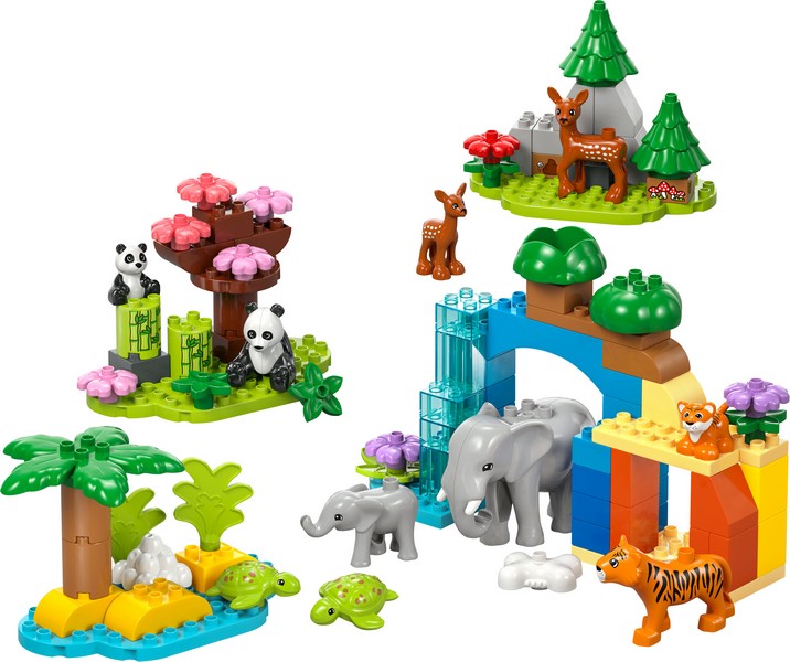 LEGO DUPLO 10446 3 az 1-ben Állatcsaládok A Vadvilágban