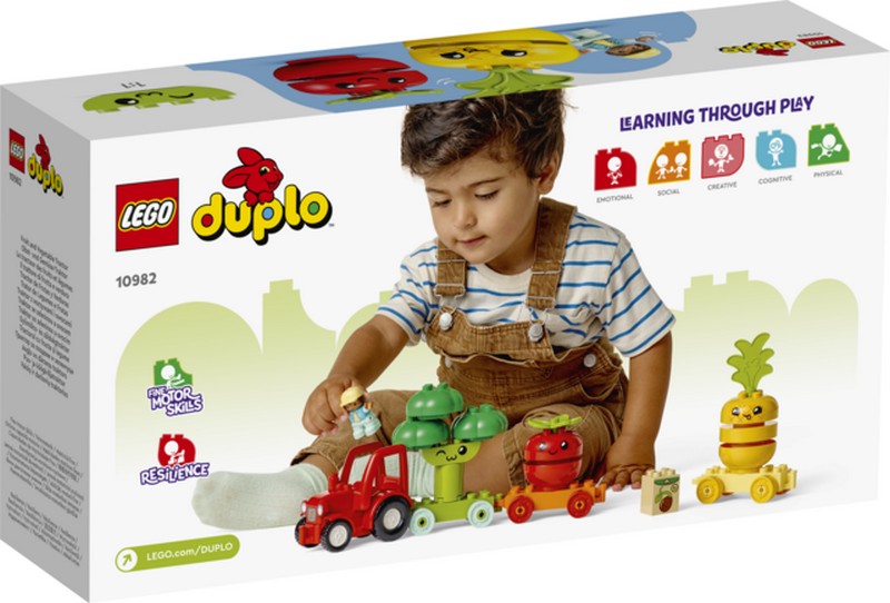 LEGO DUPLO 10982 Gyümölcs- és zöldségtraktor