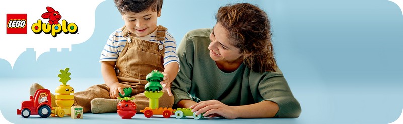LEGO DUPLO 10982 Gyümölcs- és zöldségtraktor