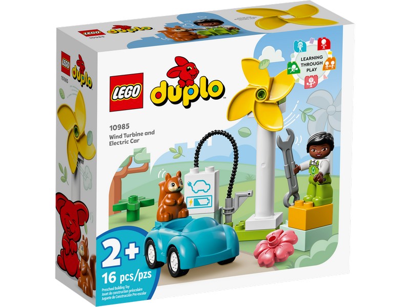 LEGO DUPLO 10985 Szélturbina és elektromos autó