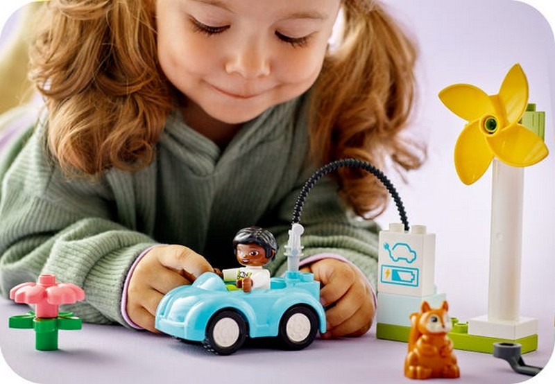 LEGO DUPLO 10985 Szélturbina és elektromos autó