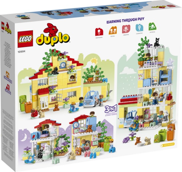 LEGO DUPLO 10994 3 az 1-ben családi ház