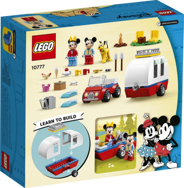LEGO Disney 10777 Mickey és Minnie egér kempingezik