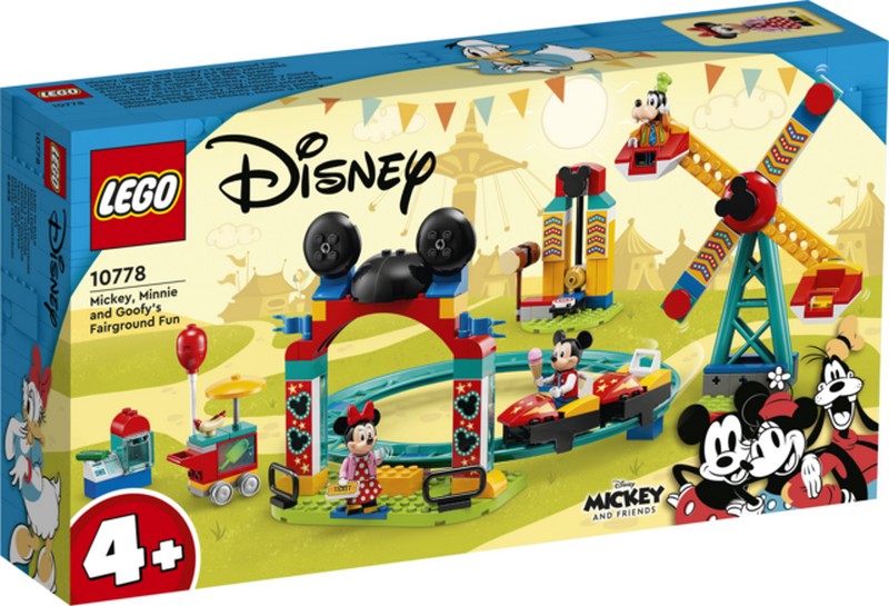 LEGO Disney 10778 Mickey, Minnie és Goofy vidámparki szórakozása