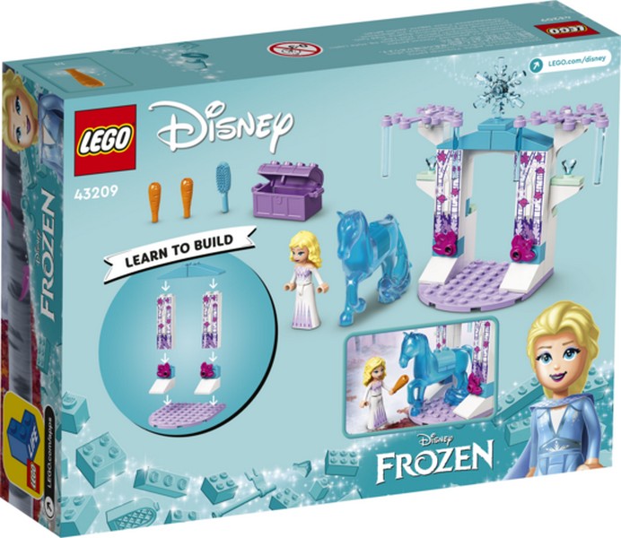 LEGO Disney Princess 43209 Elza és a Nokk jégistállója