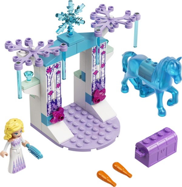 LEGO Disney Princess 43209 Elza és a Nokk jégistállója