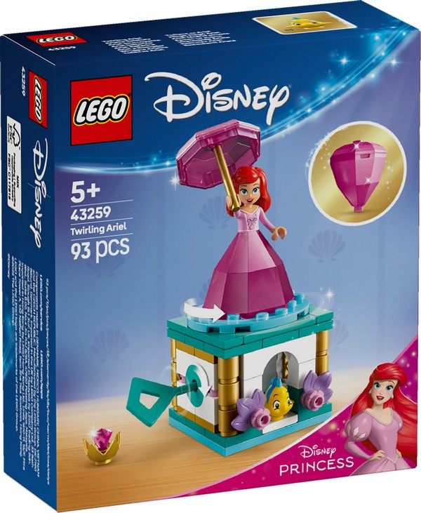 LEGO Disney Princess 43259 Pörgő-forgó Ariel