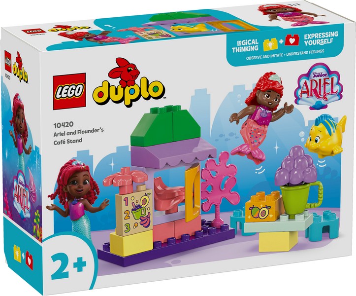 LEGO Duplo 10420 Disney Ariel és Ficánka kávézója