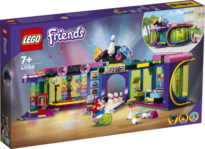 LEGO Friends 41708 Roller Disco szórakozás