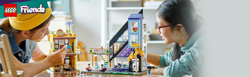 LEGO Friends 41732 Belvárosi design- és virágboltok