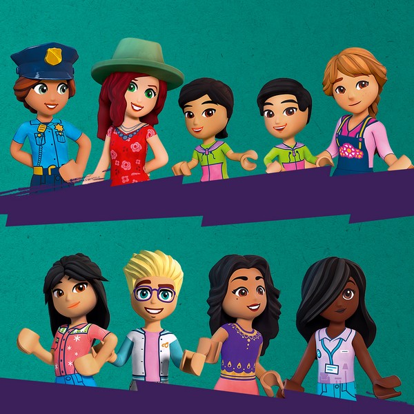 LEGO Friends 41732 Belvárosi design- és virágboltok