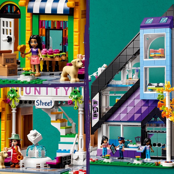 LEGO Friends 41732 Belvárosi design- és virágboltok